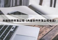 大连软件开发公司（大连软件开发公司电话）