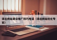 清远网站建设推广技巧电话（清远网站优化专家）