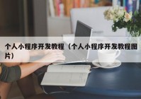 个人小程序开发教程（个人小程序开发教程图片）