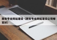 西安专业网站建设（西安专业网站建设公司哪家好）