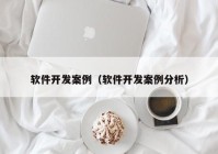 软件开发案例（软件开发案例分析）