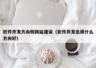 软件开发方向和网站建设（软件开发选择什么方向好）